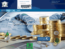 Tablet Screenshot of algerianbanks.com